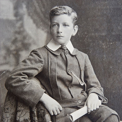 Robert Menzies as a boy