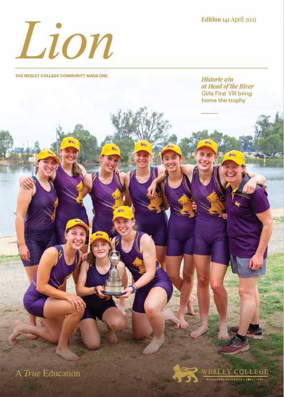 Cover of Lion magazine, April 2021 edition