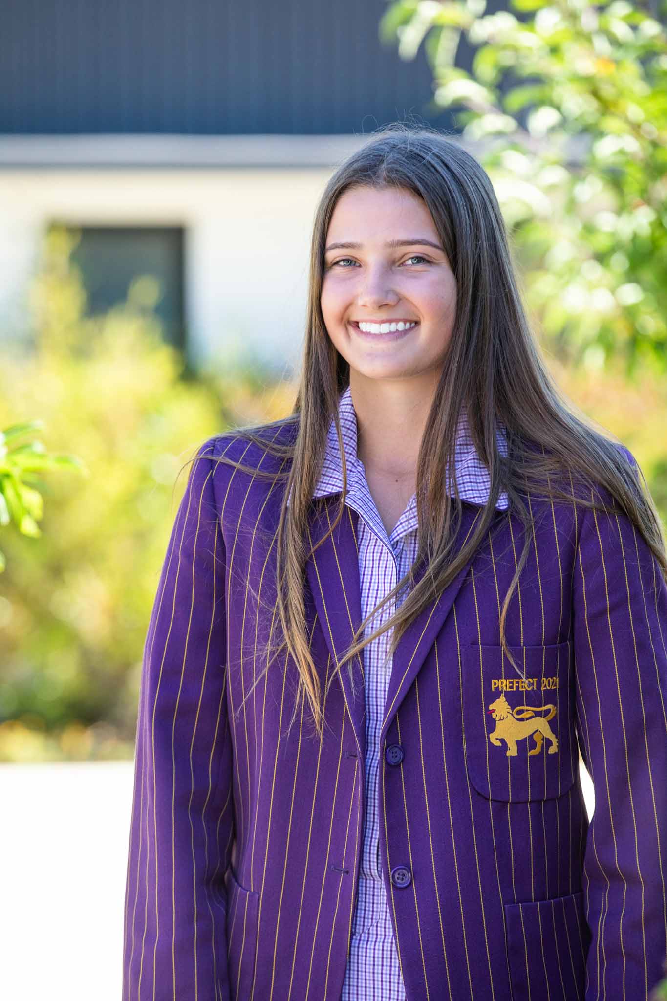 Meika King in a Wesley blazer