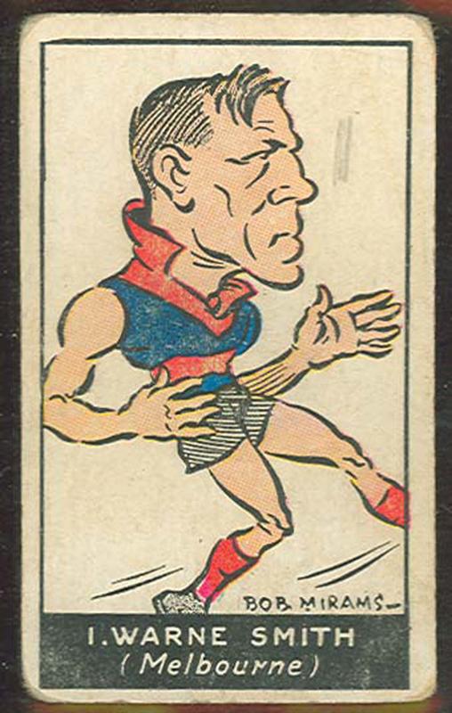 Ivor's footy card 1930s